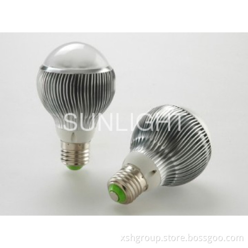House application with heat dissapation aluminium LED bulb light